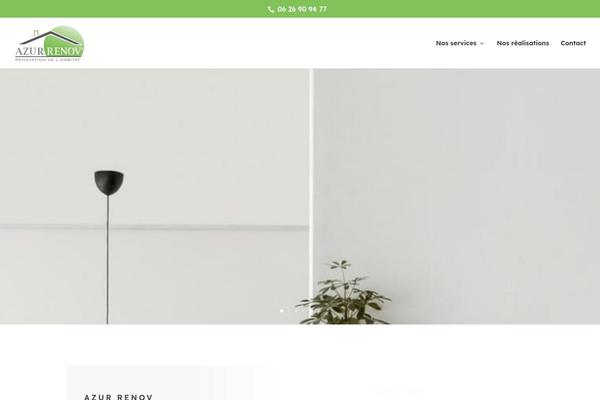 Artcore theme site design template sample