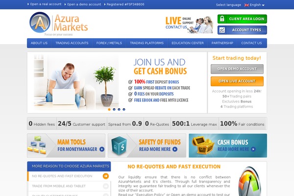 azuramarkets.com site used Azuramarkets