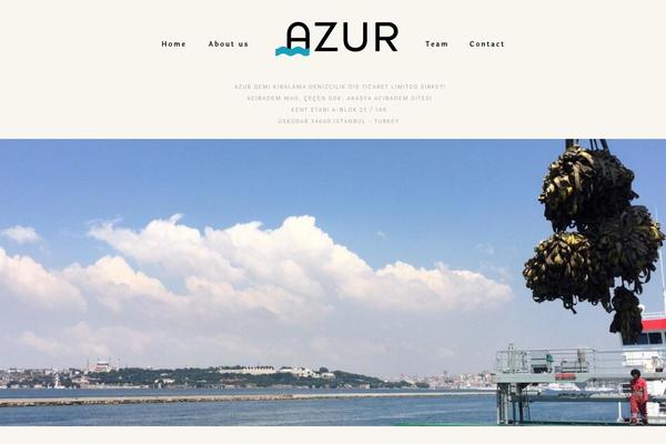 azurchartering.com site used Azur
