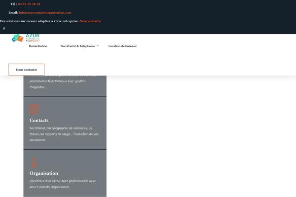 Wpserveur theme site design template sample