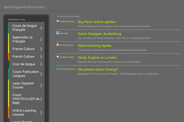 Sky theme site design template sample