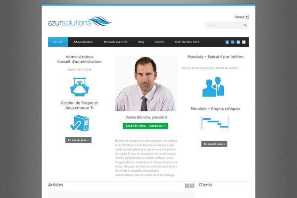 Blue Diamond v1.09 theme site design template sample