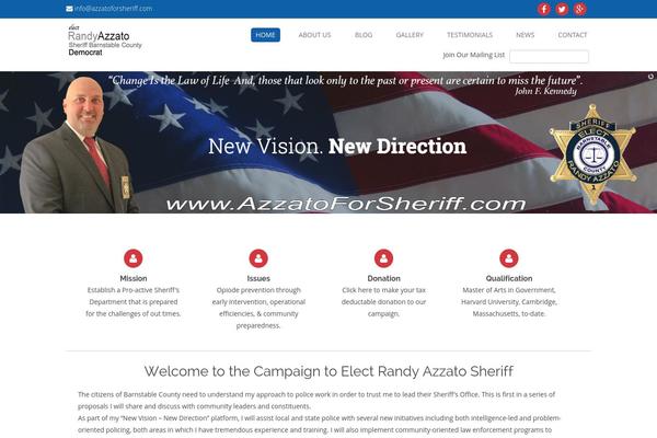 azzatoforsheriff.com site used Sheriff