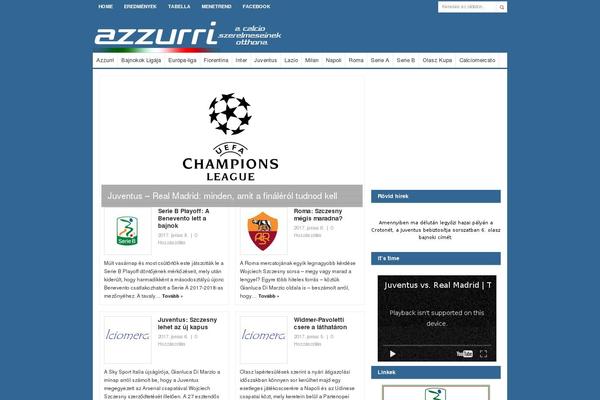 Site using Soccer Info plugin