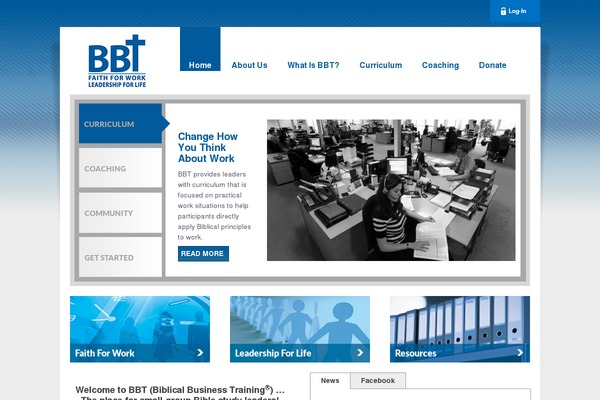 Bbt theme site design template sample