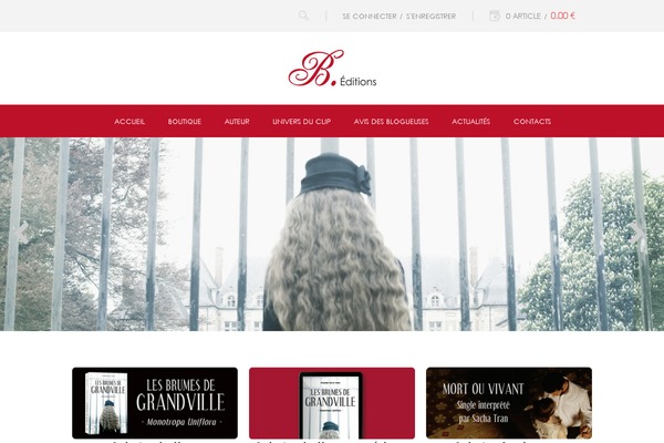 The Leader theme site design template sample