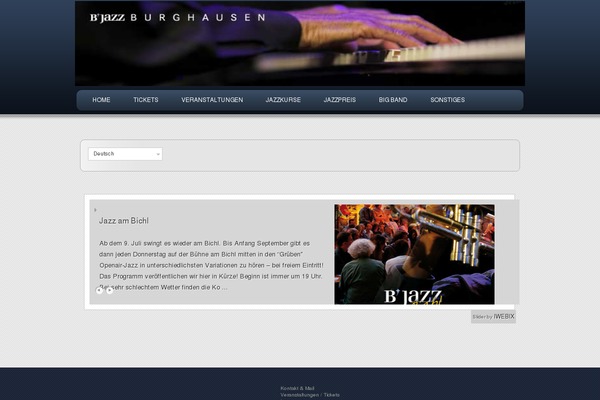 Folio theme site design template sample