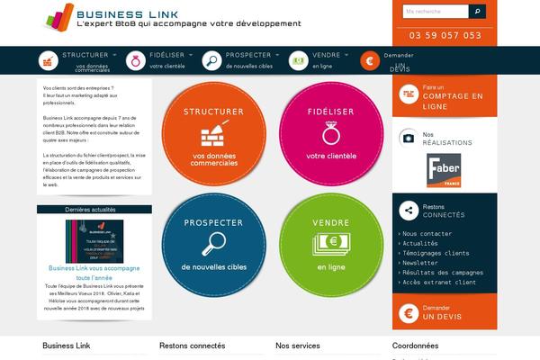 Blink theme site design template sample