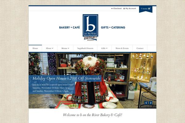 Organic Shop theme site design template sample