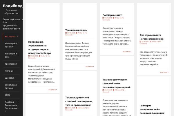 Annina theme site design template sample