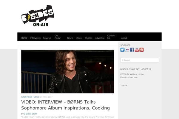 Hueman Child theme site design template sample