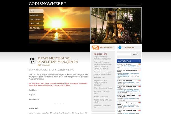 Hope theme site design template sample
