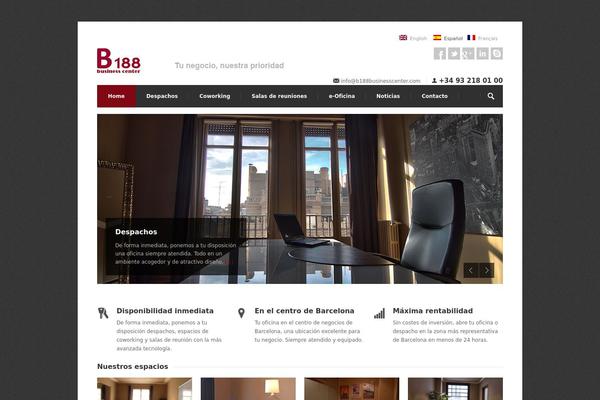 Centum theme site design template sample