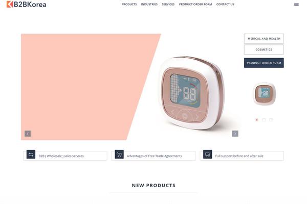 Ronneby theme site design template sample