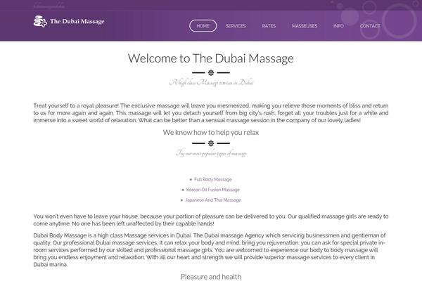 Spa Lab theme site design template sample