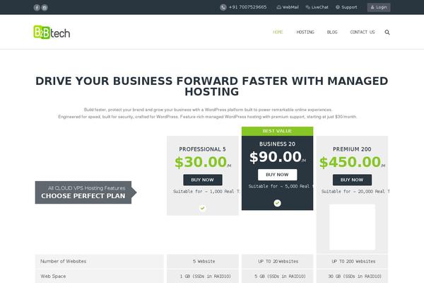 Arkahost theme site design template sample