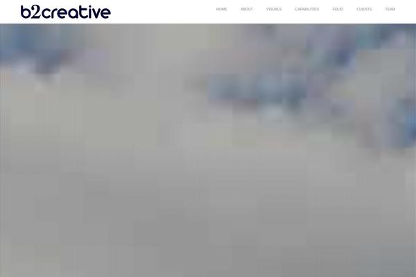 Visia theme site design template sample