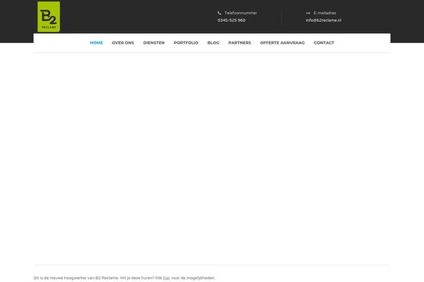 Tweeco theme site design template sample
