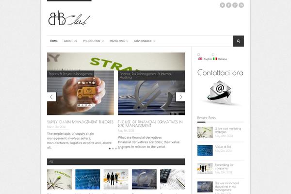 StyleMag theme site design template sample