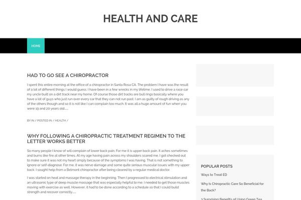 Bhost theme site design template sample