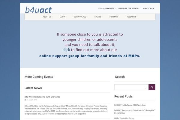 Site using AW WordPress Yearly Category Archives plugin