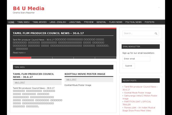 HitMag theme site design template sample