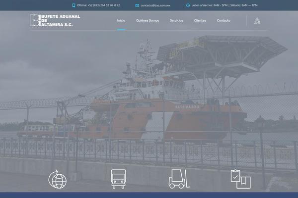 Transcargo theme site design template sample