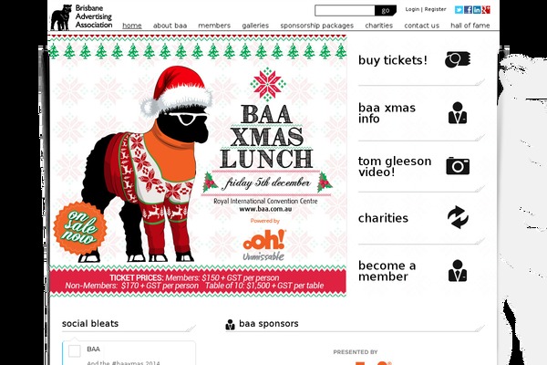 baa.org.au site used Baa