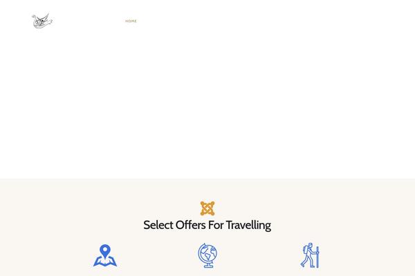 Travesia theme site design template sample