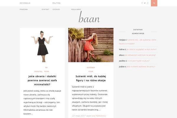 Florence theme site design template sample