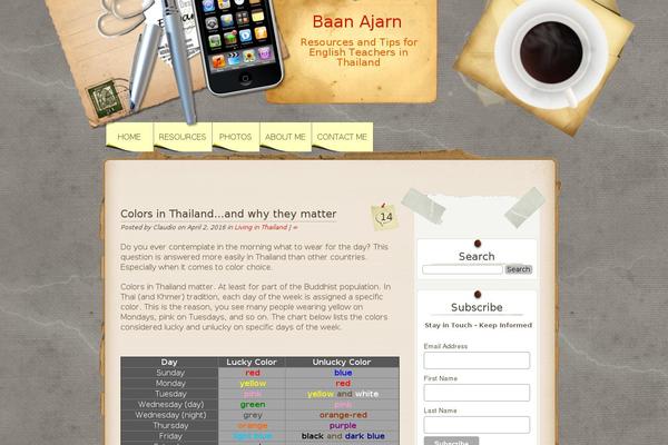 Desk Mess Mirrored theme site design template sample