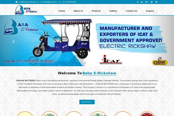 Megnet theme site design template sample
