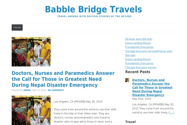 Builder Air theme site design template sample