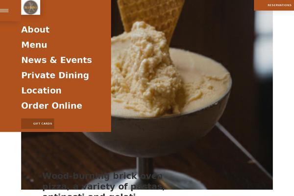 babbopizzeria.com site used Bnbtheme