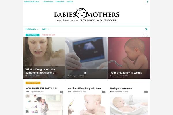 NewsMag theme site design template sample
