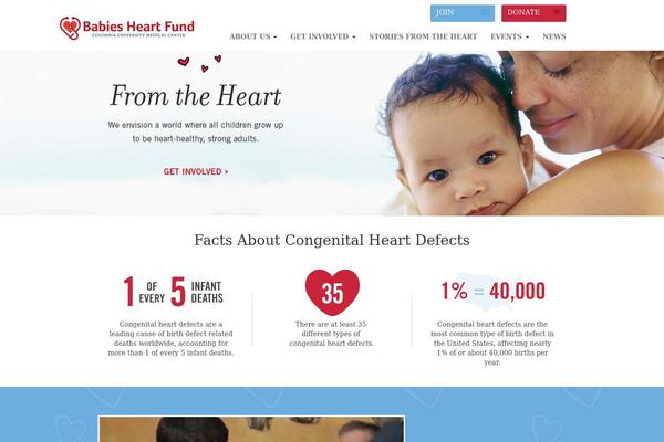 babiesheartfund.com site used Bhf