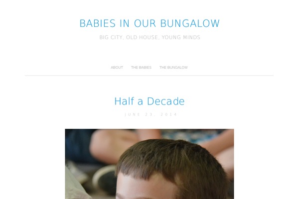 Simple Style theme site design template sample