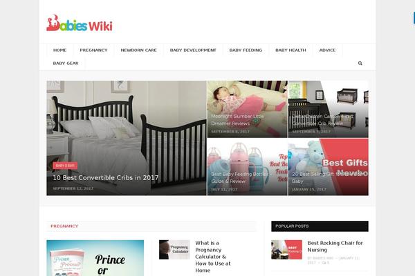 SmartMag Child theme site design template sample