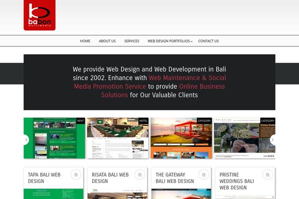 Pravda theme site design template sample