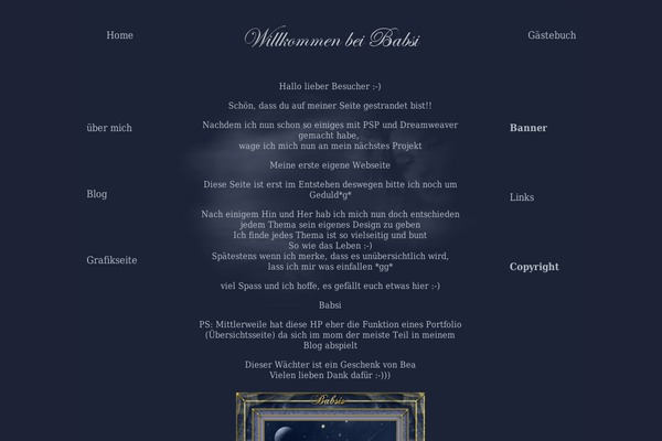 babsib.at site used Themeblue