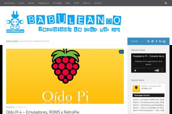 babuleando.com site used Cambium