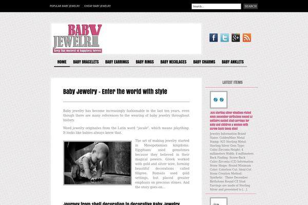 Bueno theme site design template sample