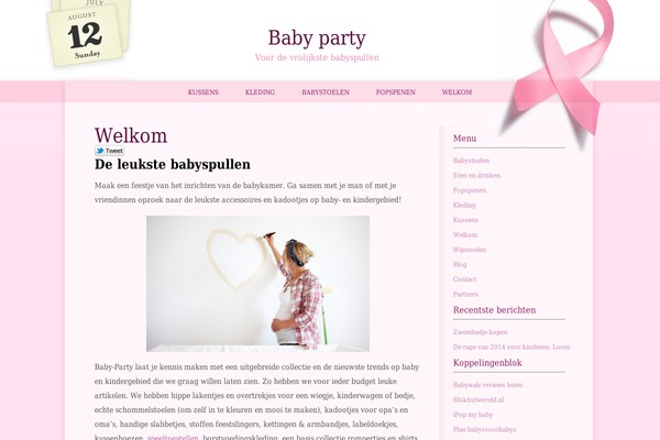 One Day at a Time theme site design template sample