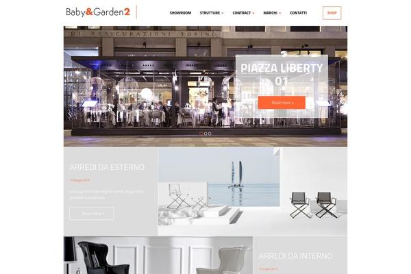 Baby theme site design template sample