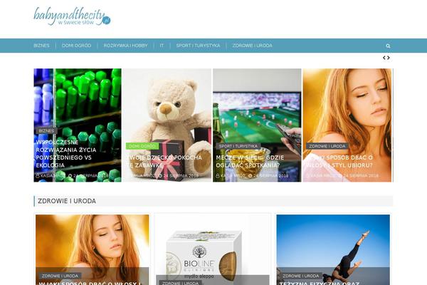 tsumugi theme site design template sample