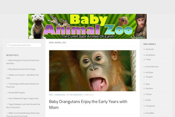Hueman theme site design template sample