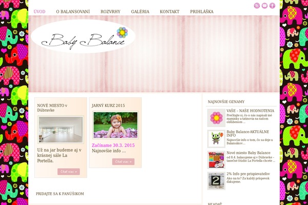 babybalance.sk site used Bb