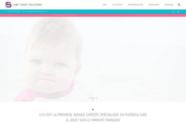 Zephyr-child theme site design template sample