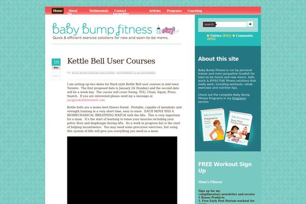 babybumpfitness.com site used Compositio-wordpress-theme