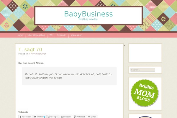 Patchwork theme site design template sample
